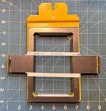 Slim line 1 clamp with 2 windows